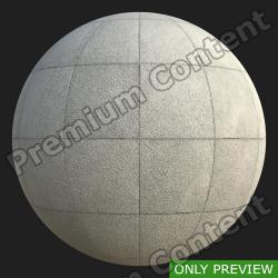 PBR Substance Material of Concrete Slabs